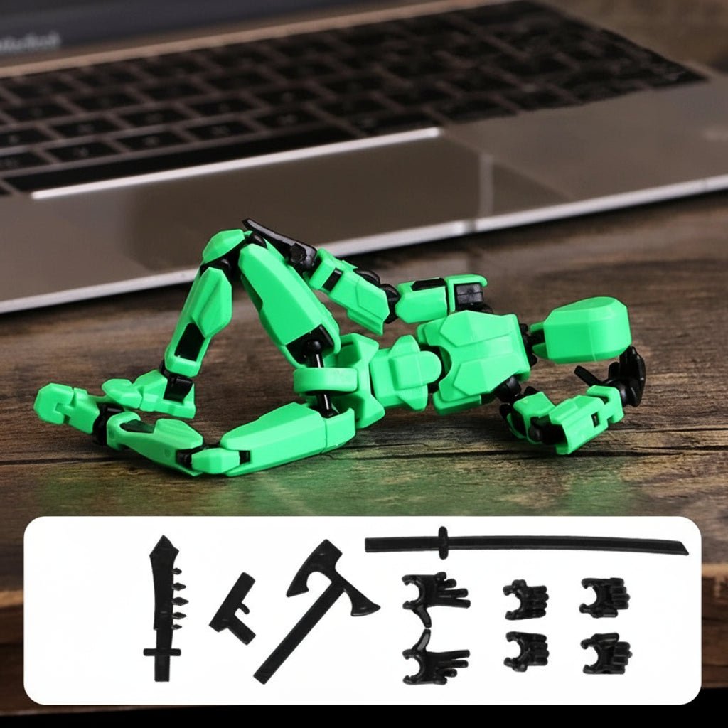 BowLift | 3D action figure with multi-joint movement for dynamic posing