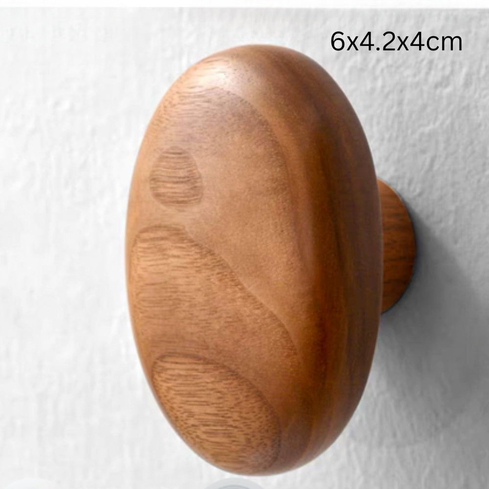 BowLift | Pebble Shape Wood Clothes Hook