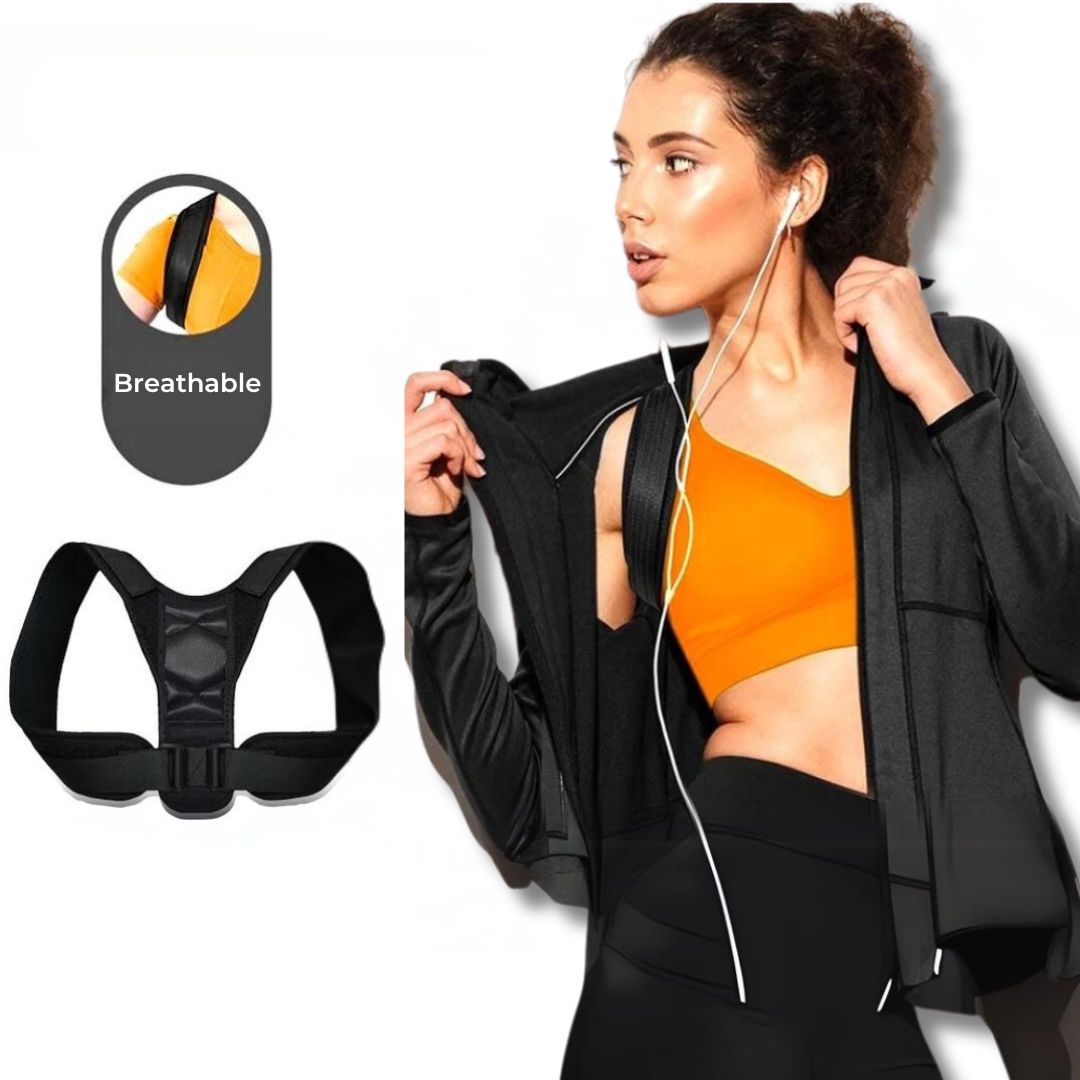 BowLift | Adjustable Back Brace Posture Corrector for Chronic Pain Relief and Daily Comfort Support