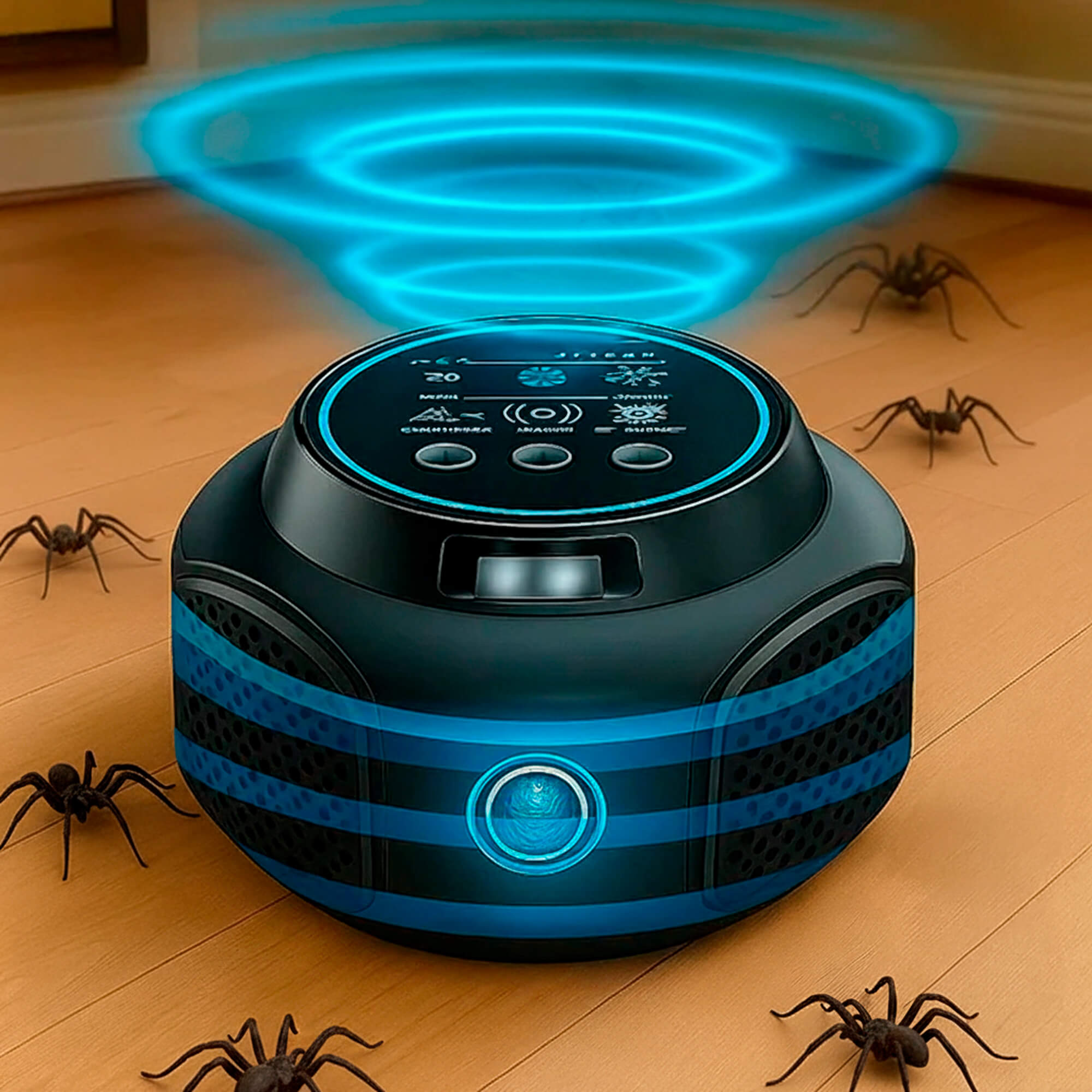 BowLift | Plug-In Ultrasonic Spider Repeller | Chemical-Free. Safe & Silent for Home Coverage