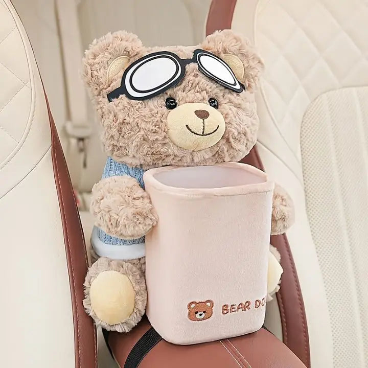 BowLift | Plush Handkerchief Dispenser for Car – Soft Car Organizer
