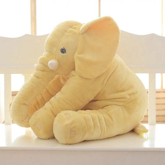 BowLift | Plush Elephant Cushion – Super Soft Comfort for Babies and Toddlers, Available in 40cm and 60cm Sizes