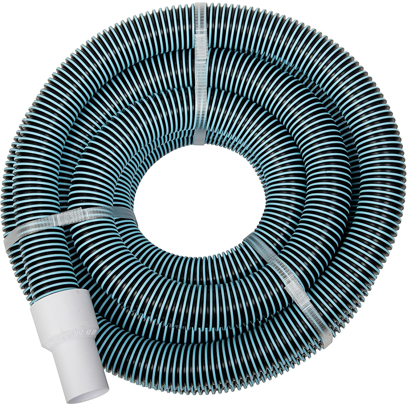 BowLift | 15 Feet Commercial Grade Pool Vacuum Hose - Above Ground and Inground Pool Vacuum Hose - Fits Most Vacuum Heads - Includes Swivel Head - Premium Pool Accessories