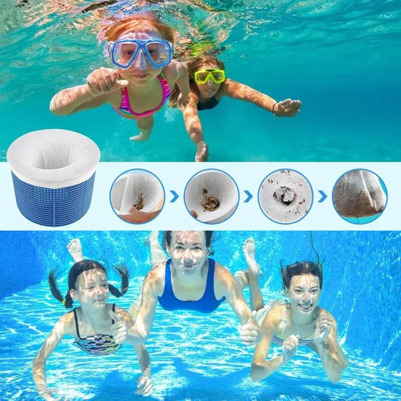 BowLift | Pool filter socks – Universal fit & effective pRedection against clogging