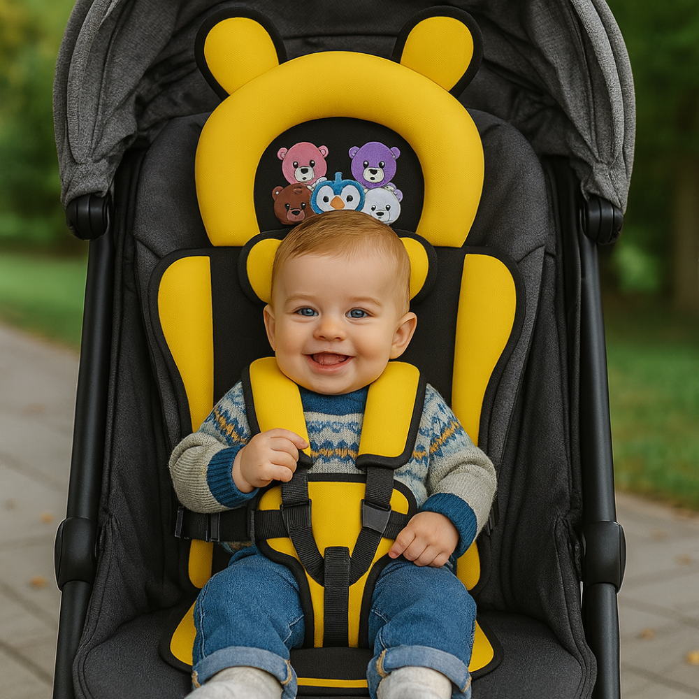 BowLift | Portable Baby Travel Seat Harness Lightweight Foldable Safety Chair