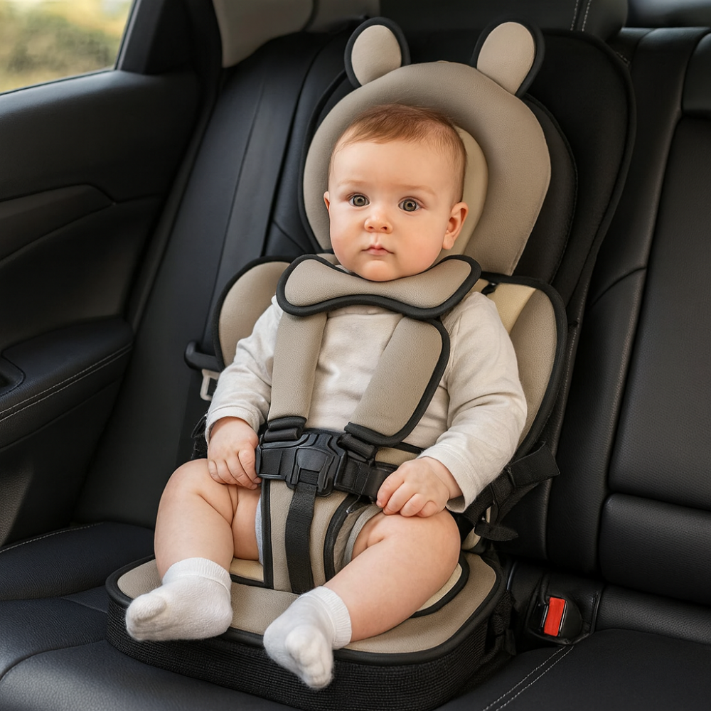 BowLift | Portable Baby Travel Seat Harness Lightweight Foldable Safety Chair