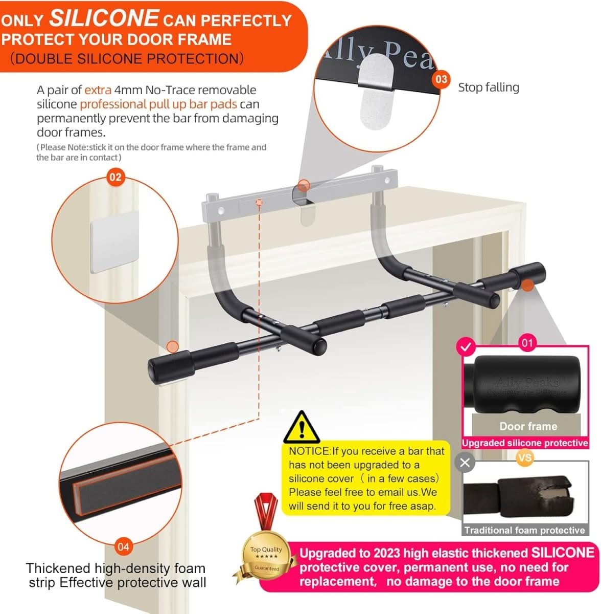BowLift | Door frame pull-up bar for effective upper body training at home