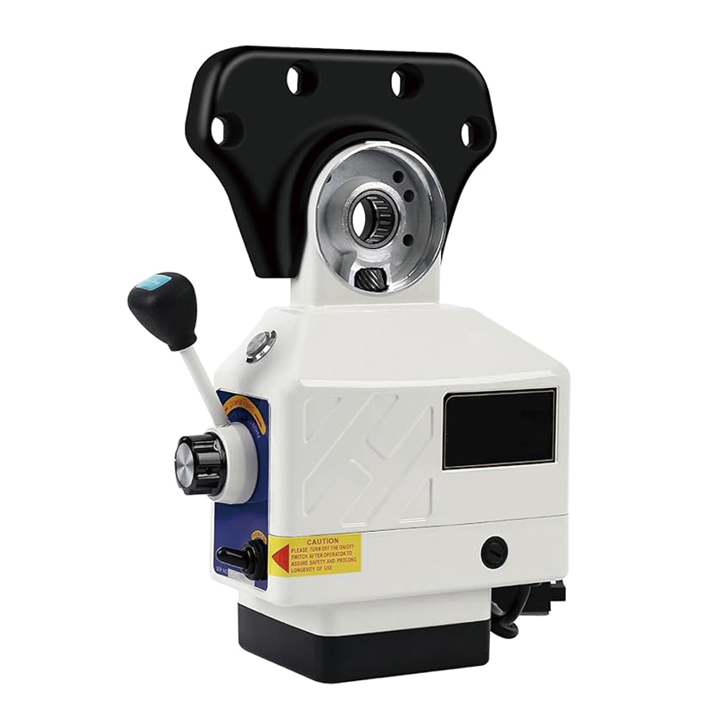 BowLift | X-Axis Power Feed,450 in-lb Torque,110V, 0-200PRM Adjustable Rotate Speed Power,for Bridgeport Some Knee Type Mills with a 5/8" End Shaft Diameter