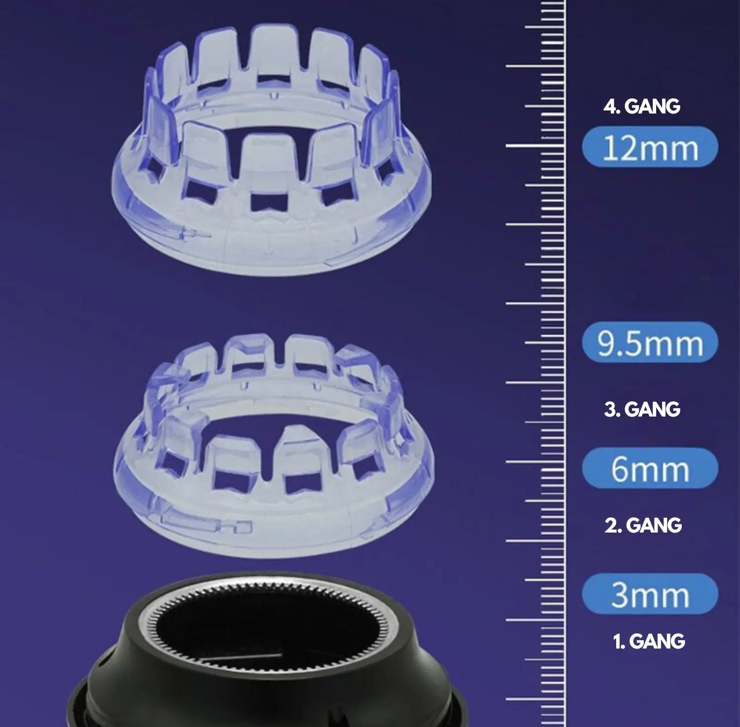 BowLift | EdgePro | Wireless Hair Clipper – Precision Trimmer, USB Rechargeable