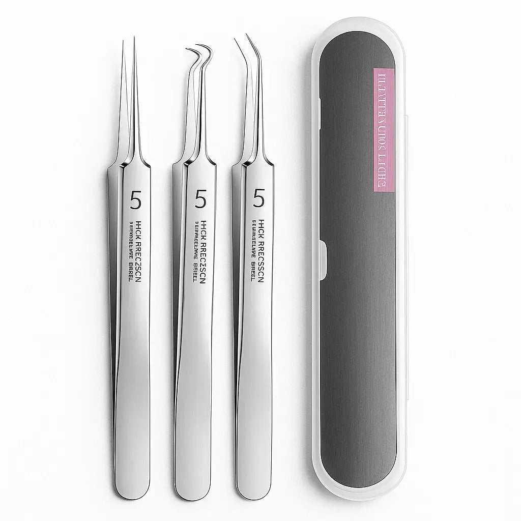 BowLift | Precision Tweezer Set – Acknowledge tools made of stainless steel for flawless skin