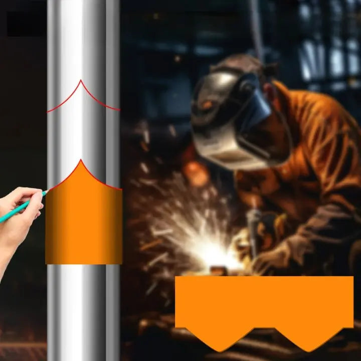 BowLift | Precision template for accurate pipe saddle cuts