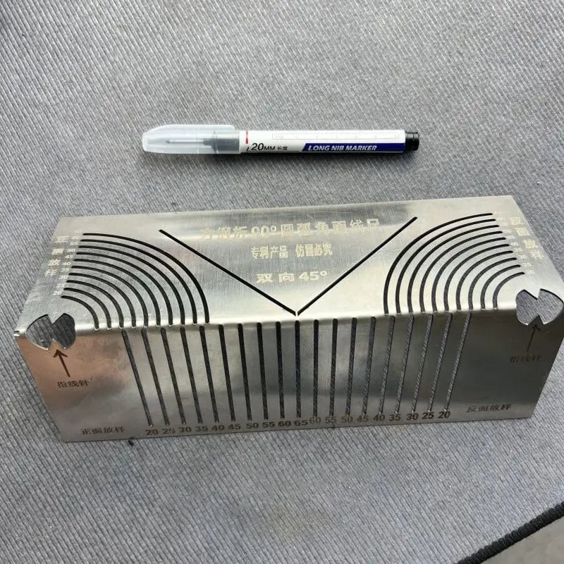 BowLift | PrecisionFlex Marking Tool — Metal Angle and Curve Measuring Tool