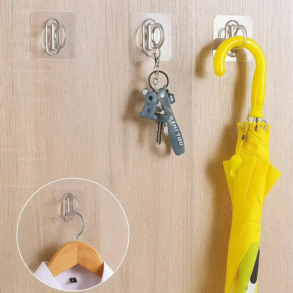 BowLift | Premium Self-Adhesive Hooks – No Drilling, Extra Storage
