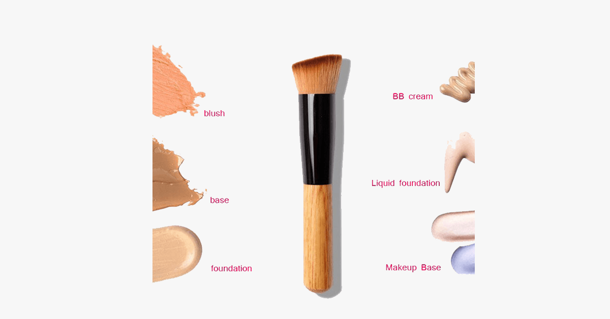 BowLift | Premium multifunctional makeup brush with wooden handle – Luxurious accessory for your makeup set