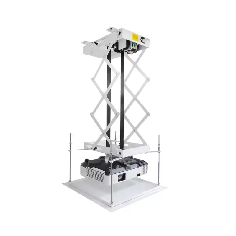 BowLift | Wireless Remote Control Ceiling Hidden Mount Projector Motorized Lift Projector Lift Cinema Hall School