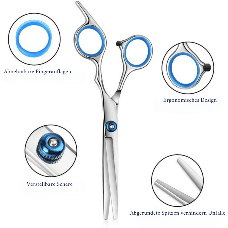 BowLift | 10-piece DIY hairdresser set for precise haircuts at home