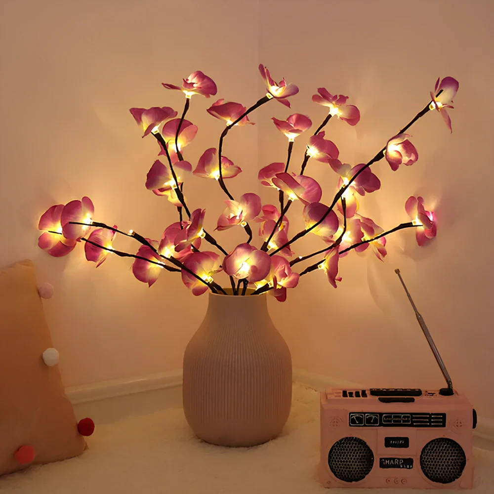 BowLift | LED Lighted Artificial Branch Table Lamp