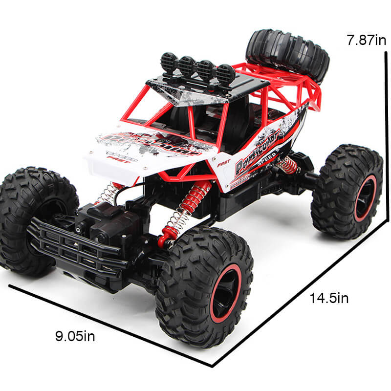 BowLift | Remote-Controlled Car, 4x4, Monster Truck, Rock Crawler, 2.4 G, Offroad Climbing Car