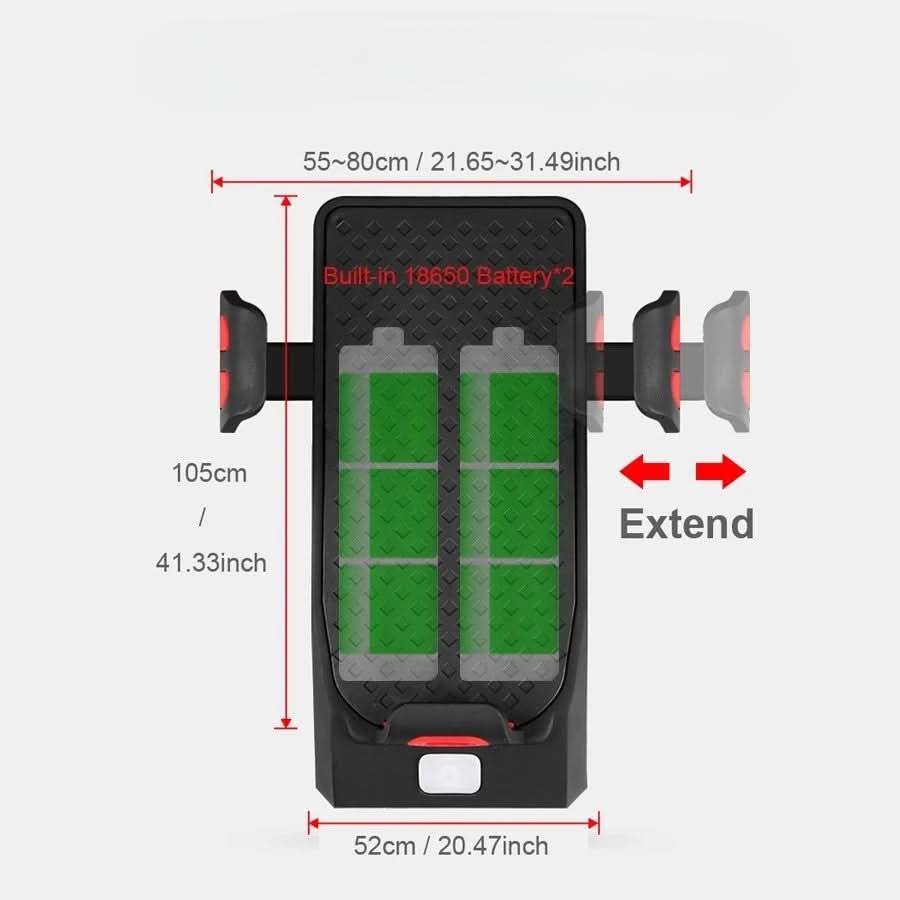 BowLift | Compact 4-in-1 bicycle device with horn, light & charging function