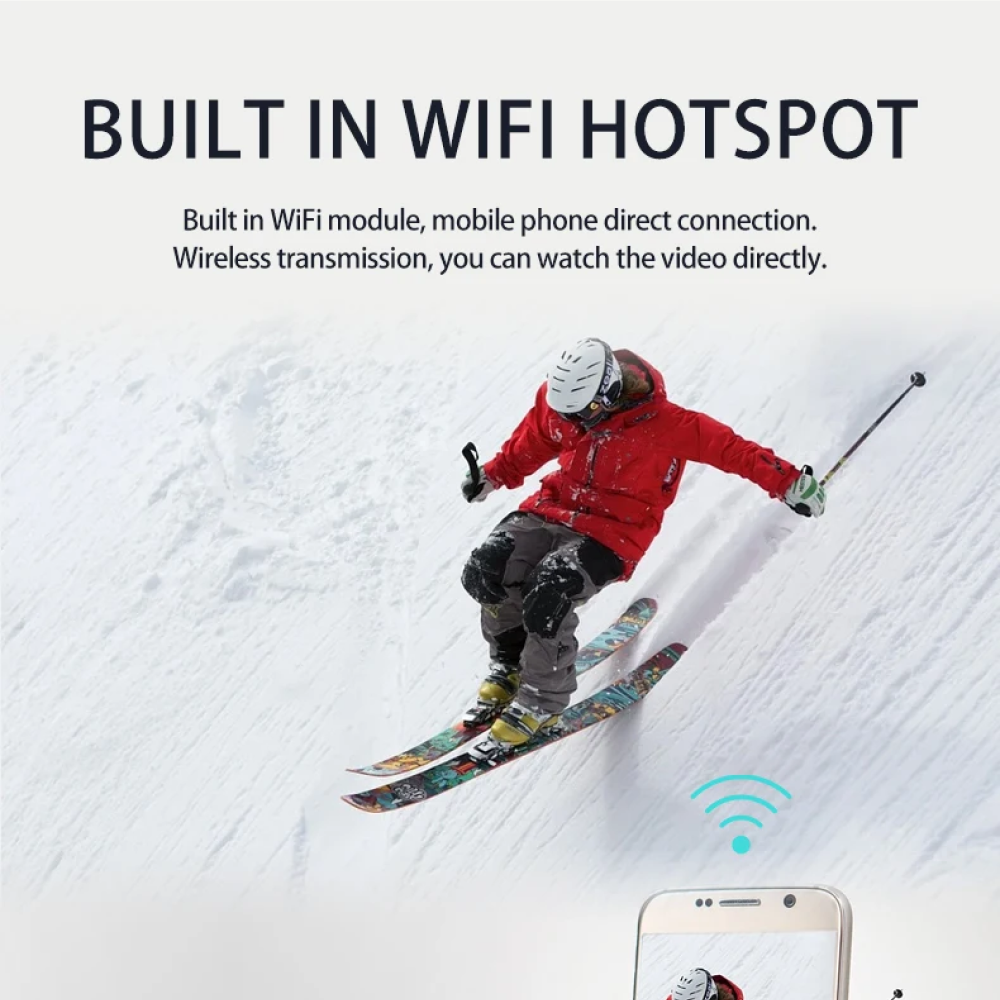 BowLift | Biker Helmet Action Crash Action Camera In Motorcycle