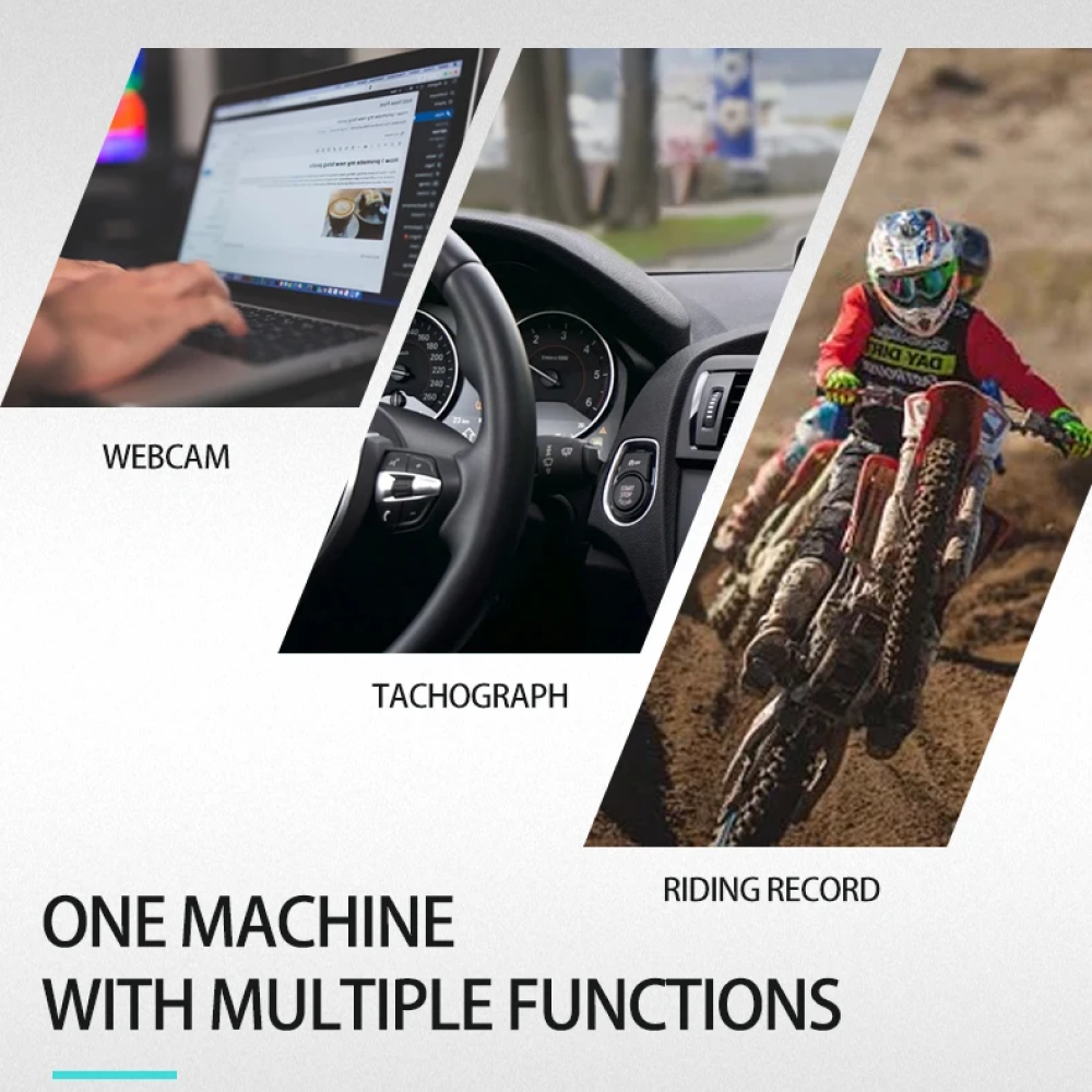 BowLift | Biker Helmet Action Crash Action Camera In Motorcycle