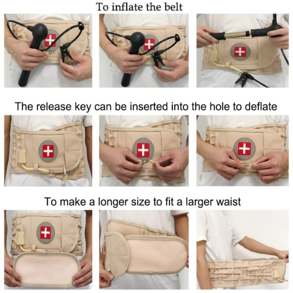 BowLift | Decompression Belt Brace for Back Pain