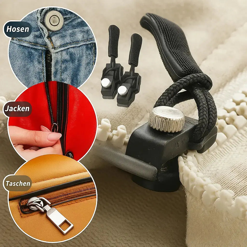BowLift | Zipper Slider Repair Kit – Universal & Durable Made of Metal