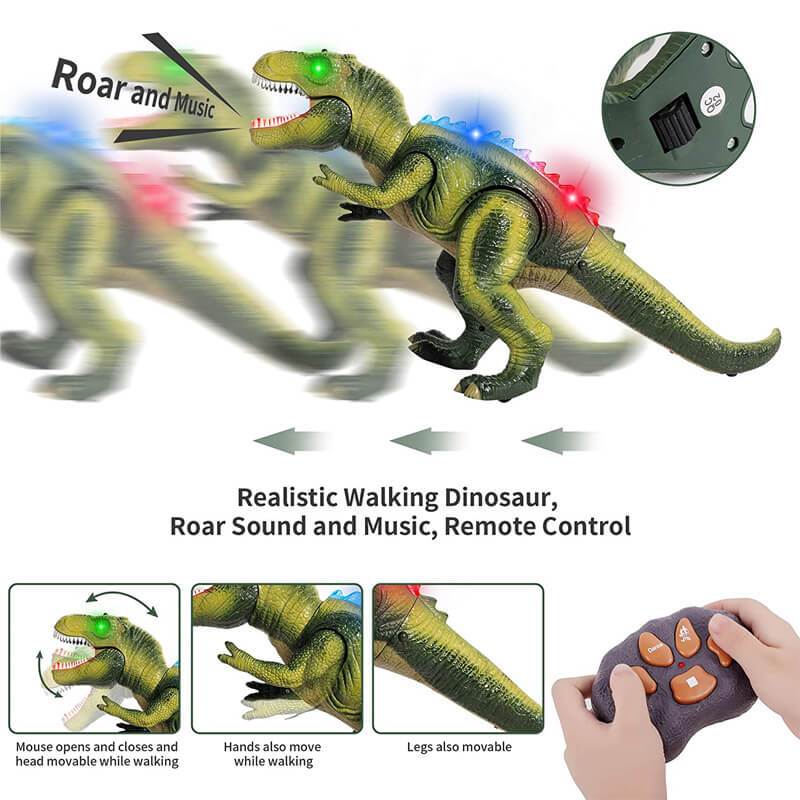 BowLift | Control the T-Rex dinosaur with LED lighting