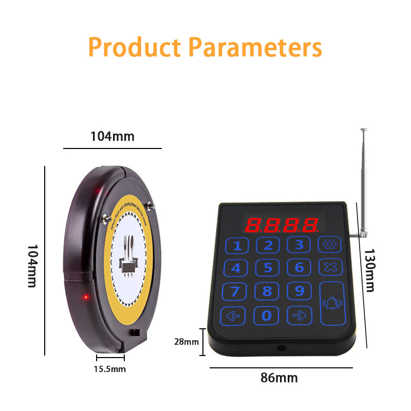 BowLift | Wireless Food Picker, Vibration Buzzer Food Picker, Queue Calling Device, Disk Calling Device