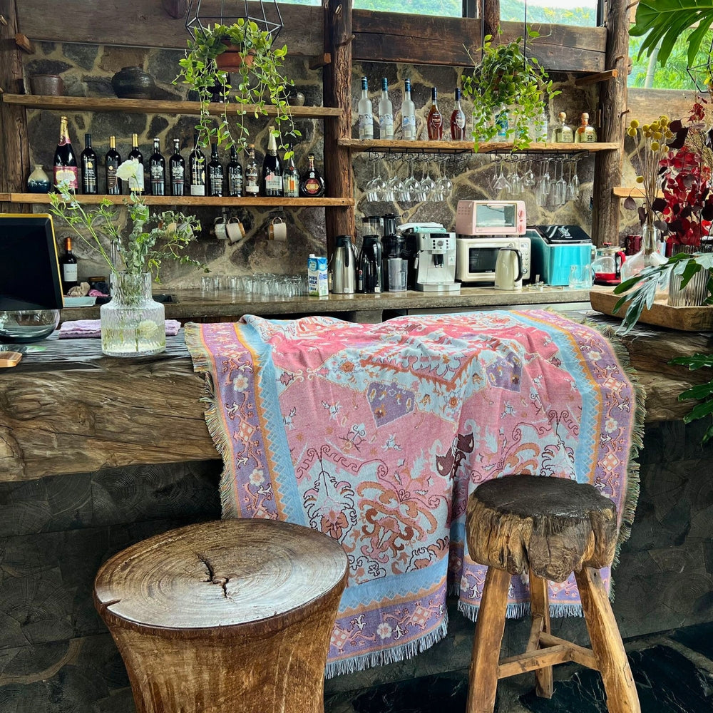 BowLift | Bohemian Aztec Tapestry Throw Sofa Blanket