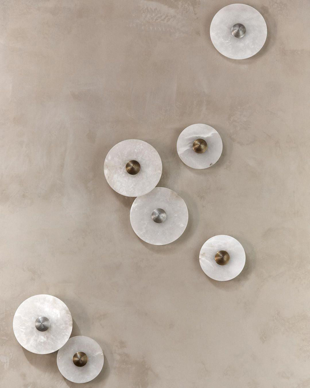 BowLift | Designer Wall Lamp with Marble Accent