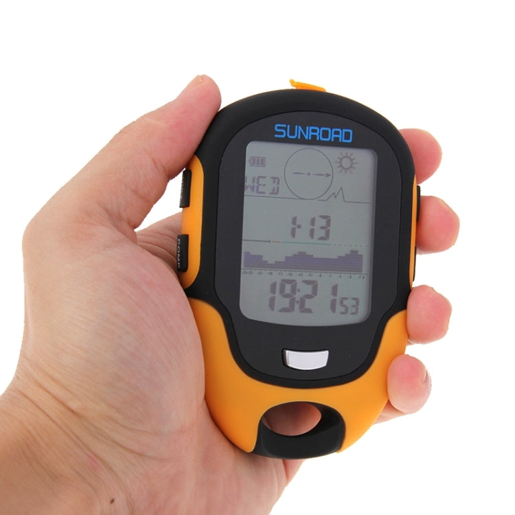 BowLift | SUNROAD Multi-Function LCD Digital Altimeter with Compass & Barometer & Thermometer & Hygrometer & Weather Forecast & LED Flashlight and Clock