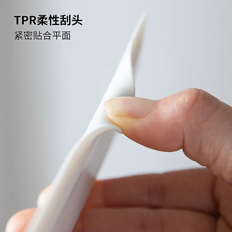 BowLift | ClearSwipe Water Squeegee | Flexible TPR Head | Scratch-Free & Effective | For Windows & Shower Cabins