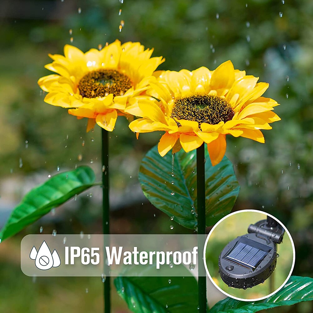 BowLift | Solar-Sunflowers: Waterproof Garden Joy