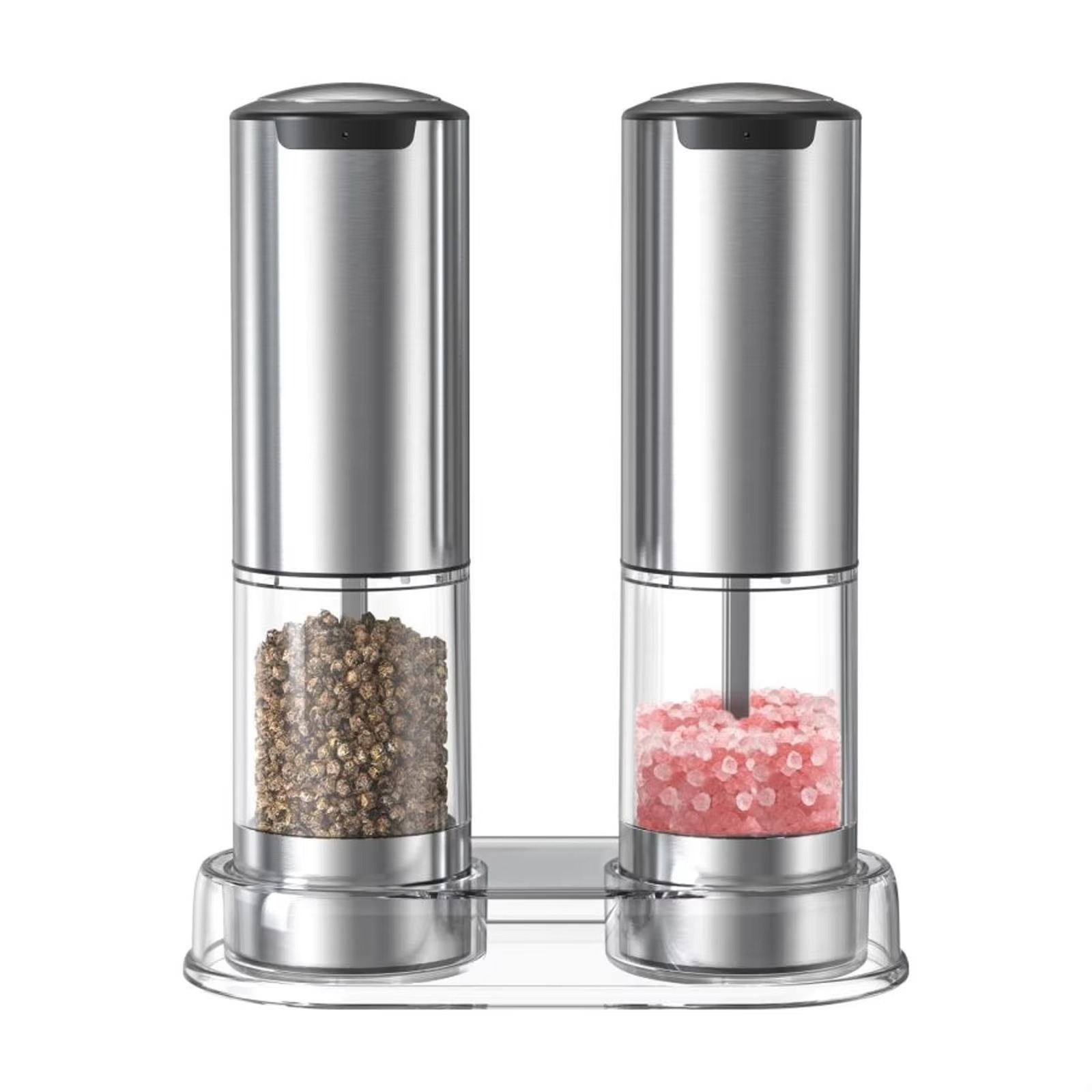 BowLift | Electric Salt and Pepper Grinder Set with Adjustable Coarseness and LED Light