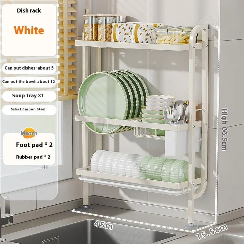 BowLift | Shelf Sleek Space-Saving Multi-Tier Kitchen Storage Rack