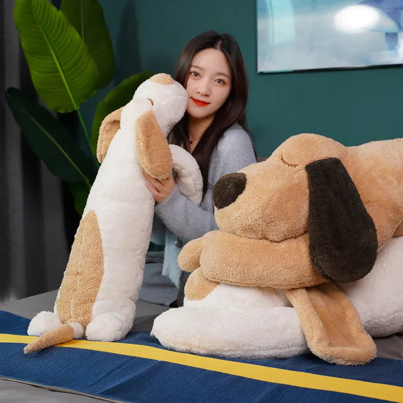 BowLift | Giant Sleeping Dog Plush Toy