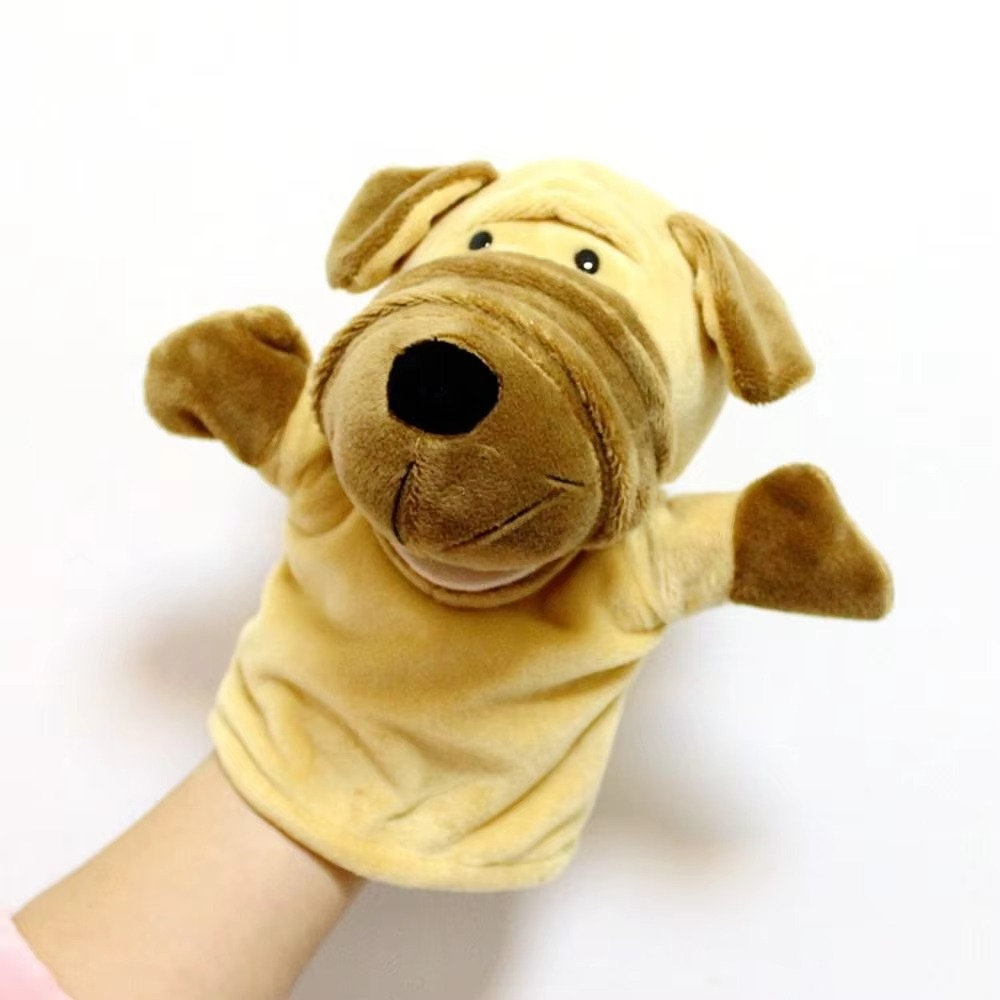 BowLift | Soft Animal Hand Finger Puppet Plush Toy for Kids Learning and Play