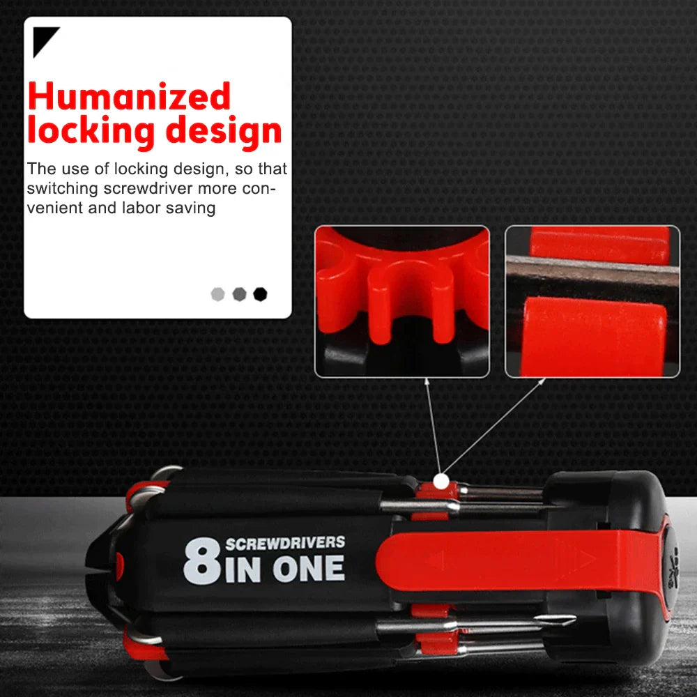 BowLift | Bright Fix 8in1 LED Multi-Tool Screwdriver