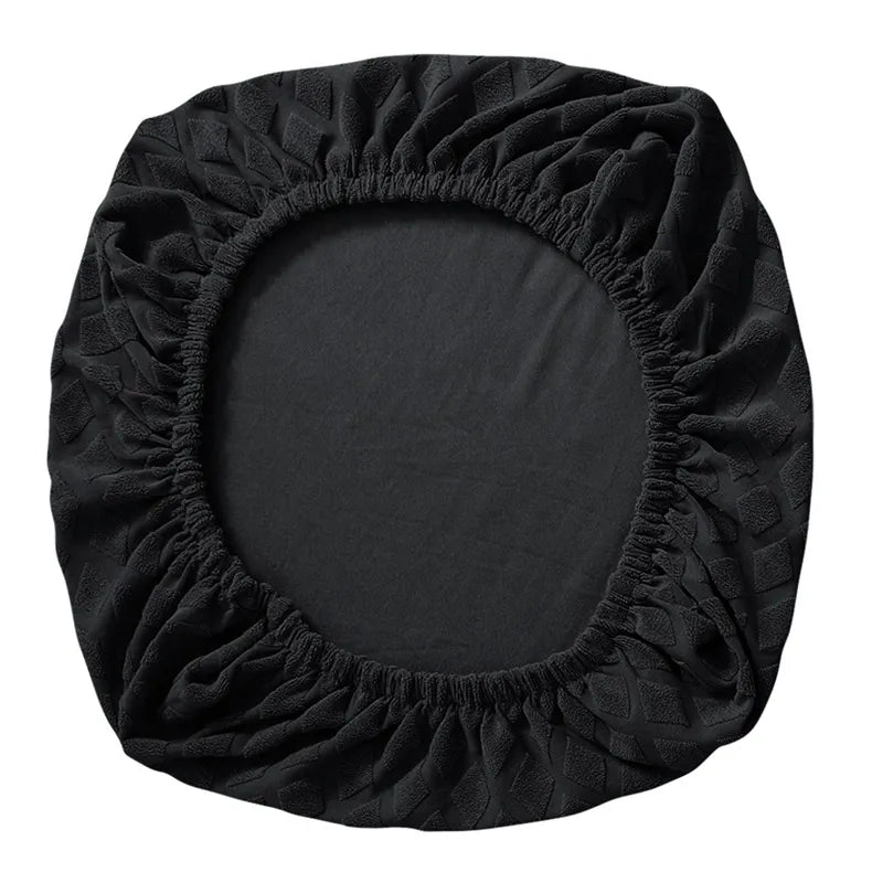 BowLift | Spandex elastic office chair cover Jacquard seat covers pineapple mesh fleece protective cover elastic computer seat protector