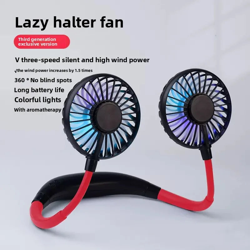 BowLift | Adjustable Hands-Free Neck Cooling Fan