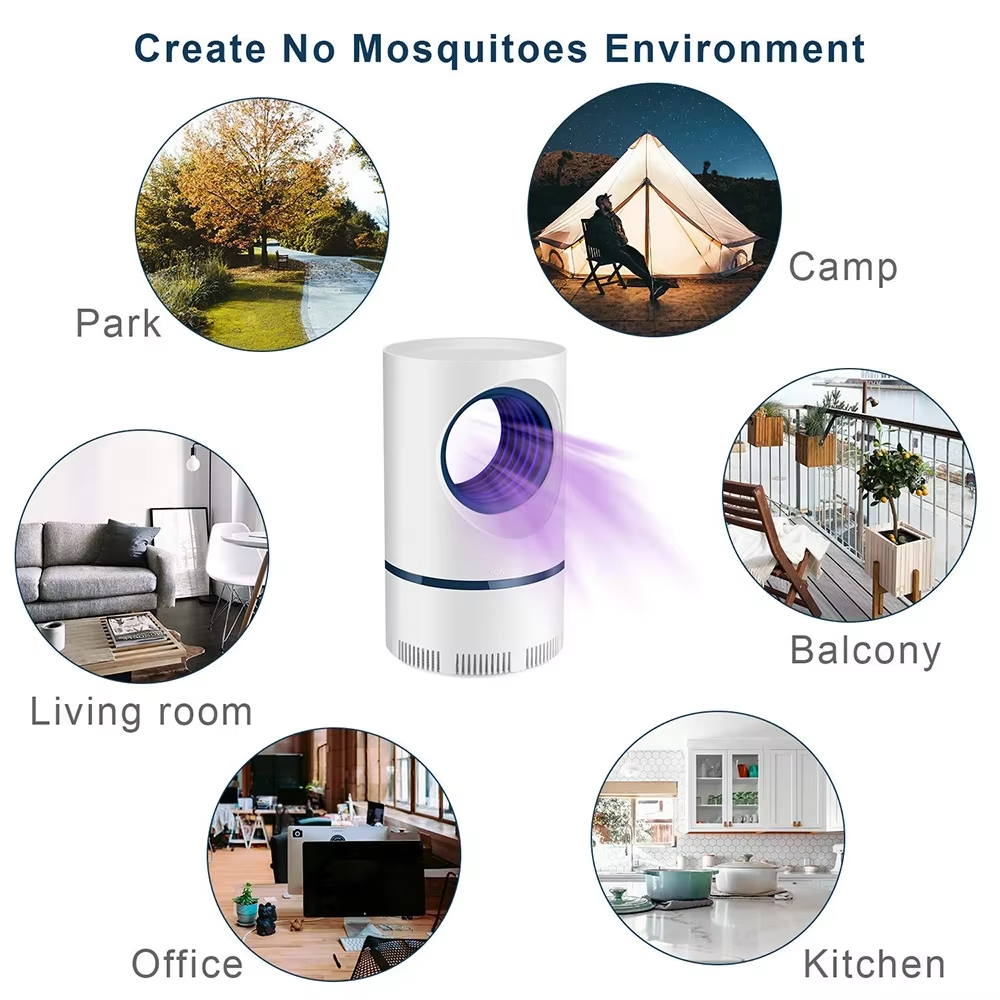 BowLift | USB Powered Electric Mosquito and Insect Killer Lamp with LED Light Trap