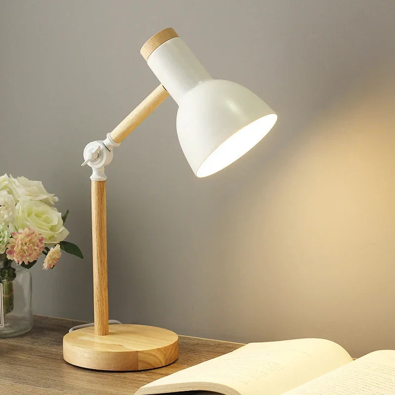 BowLift | Wooden Adjustable Table Lamp | Nordic Lighting