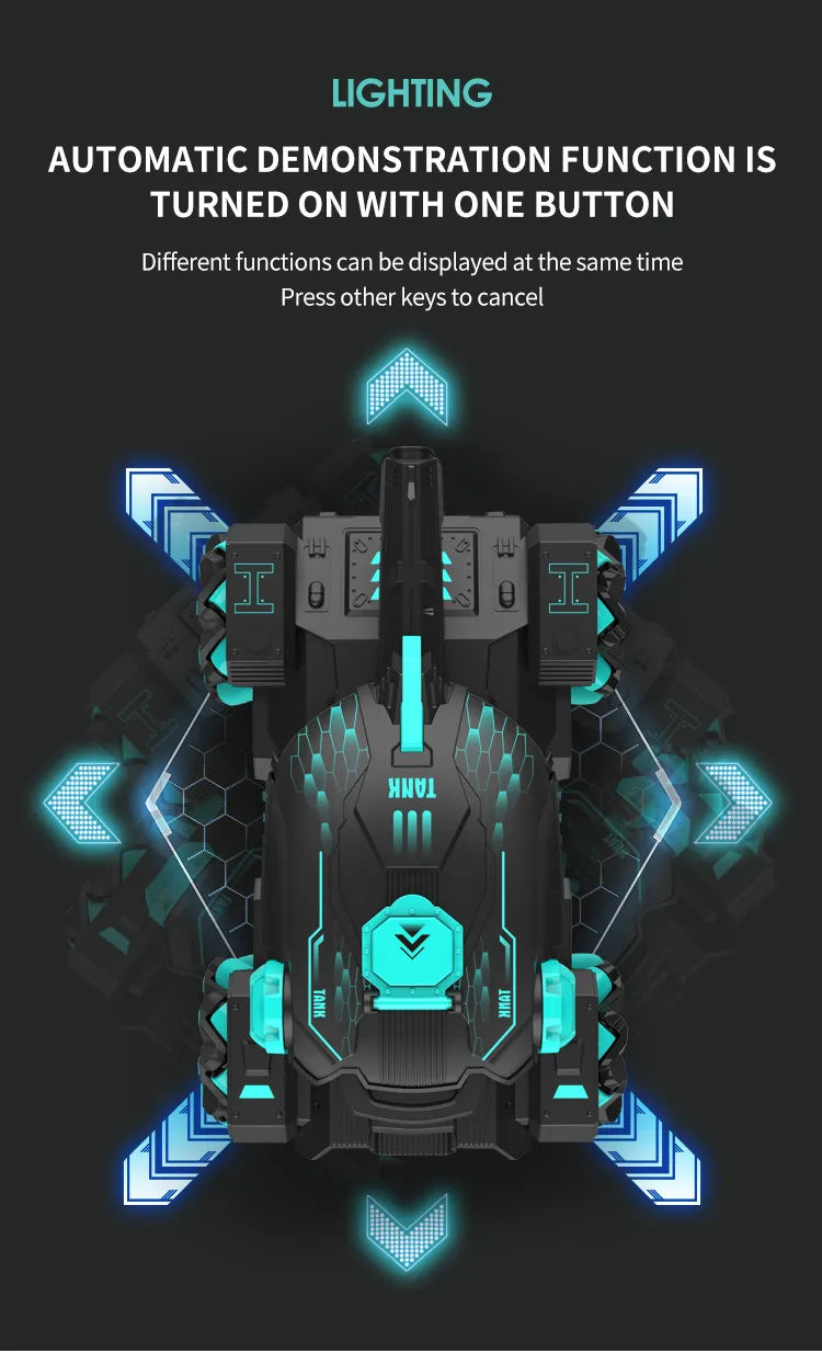 BowLift | Gesture And Remote Controlled Tank Vehicle Toy