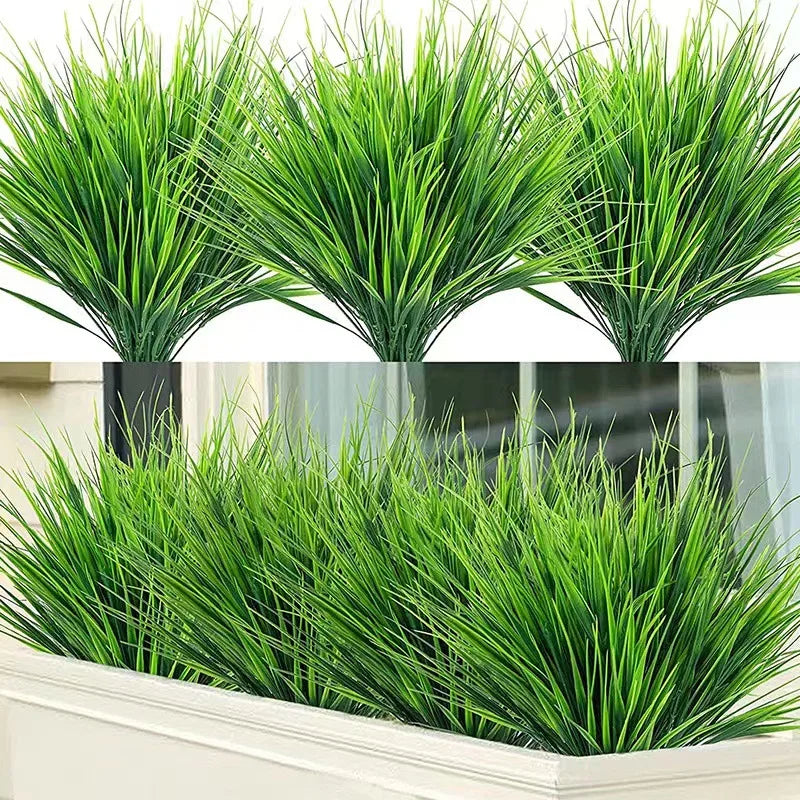 BowLift | Artificial Wheat Grass Plant Made of Plastic – Decorative Grass for Garden, Home and Outdoor Area