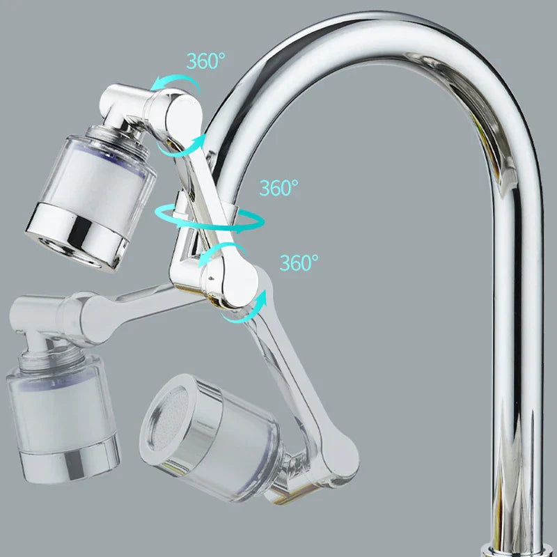 BowLift | Full Rotating Robot Arm Water Saving Faucet Extender