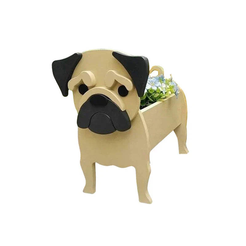 BowLift | Flower pot - Pawsome - Dog plant container - Various breeds