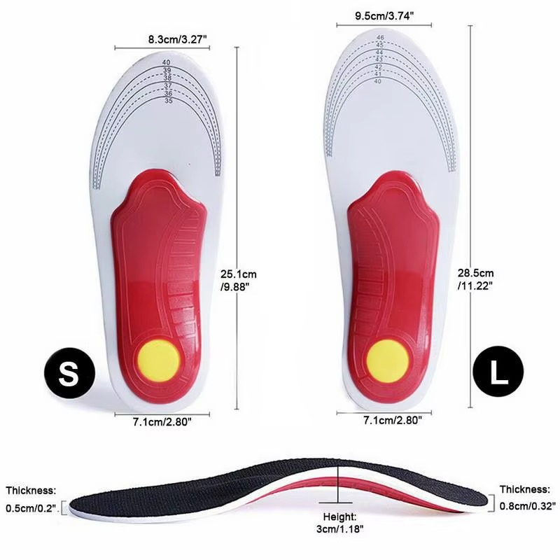 BowLift | Orthopedic Insoles with Arch Support for Flat Feet and Plantar Fasciitis Relief