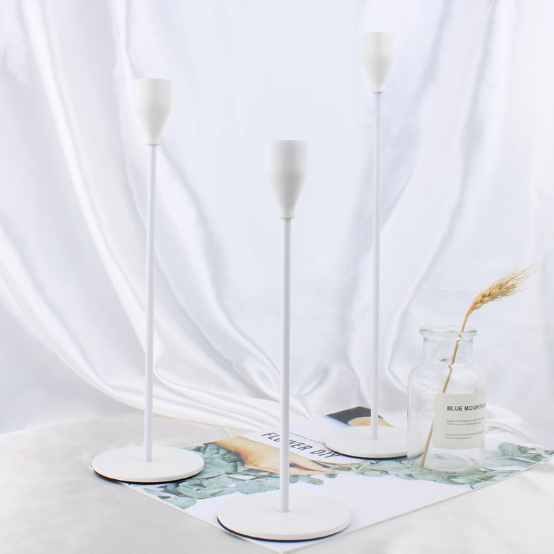 BowLift | 3-piece set metal candle holder