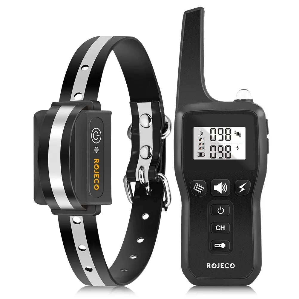 BowLift | 1000m Dog Training Collar – Waterproof, Rechargeable with Remote Control for Small, Medium & Large Dogs